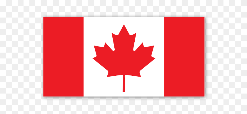 600x330 Stickerapp - Bandera De Canadá Png