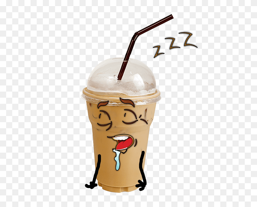 618x618 Stickerpop Morning Iced Coffee - Iced Coffee PNG