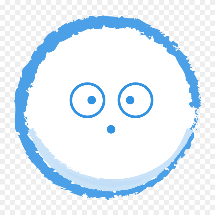 1000x1000 Stickerpop Wow Snowflake - Snowflake Emoji PNG