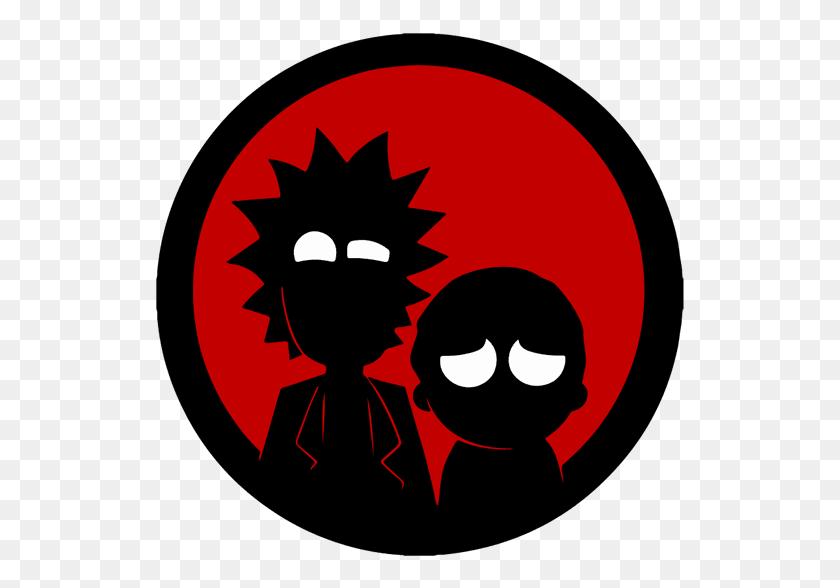 528x528 Stickers - Rick And Morty Logo PNG