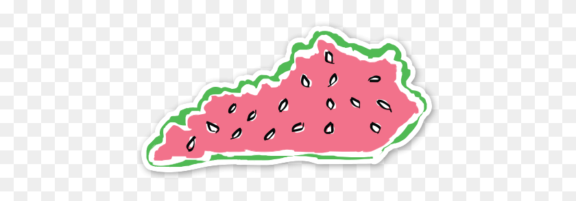 442x234 Stickers - Kentucky State Clipart