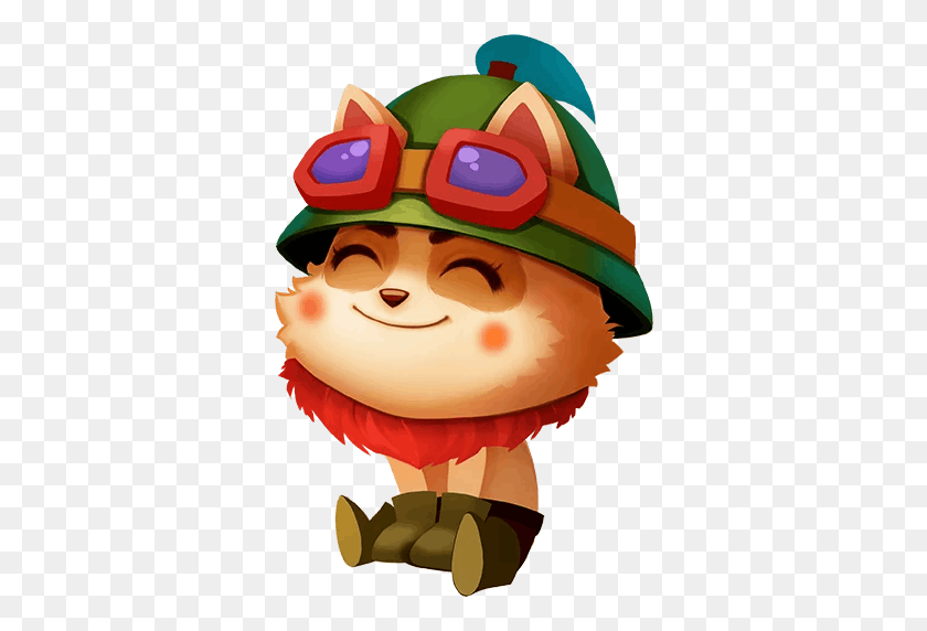 512x512 Stickers Set For Telegram - Teemo PNG