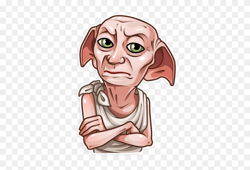 512x512 Stickers Set For Telegram - Dobby PNG