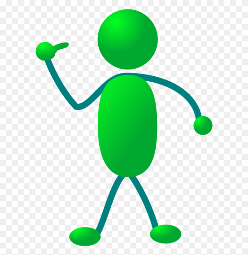 600x802 Stickman Pointing Finger To Himself - Finger Clipart