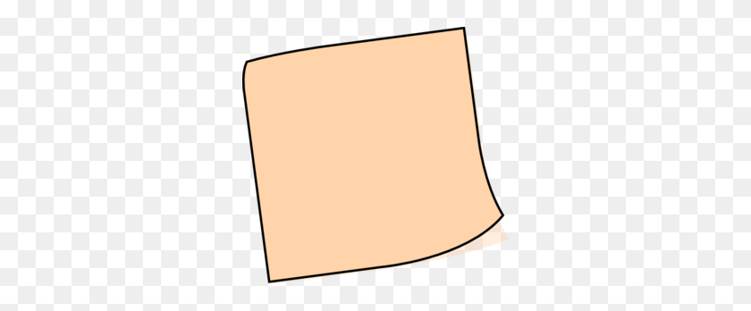298x288 Sticky Note Clip Art - Post It PNG