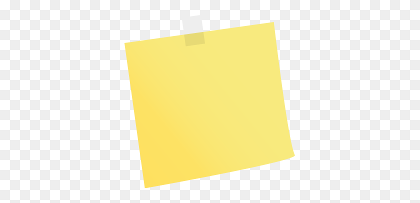341x346 Sticky Notes Icon Web Icons Png - Post It Note PNG