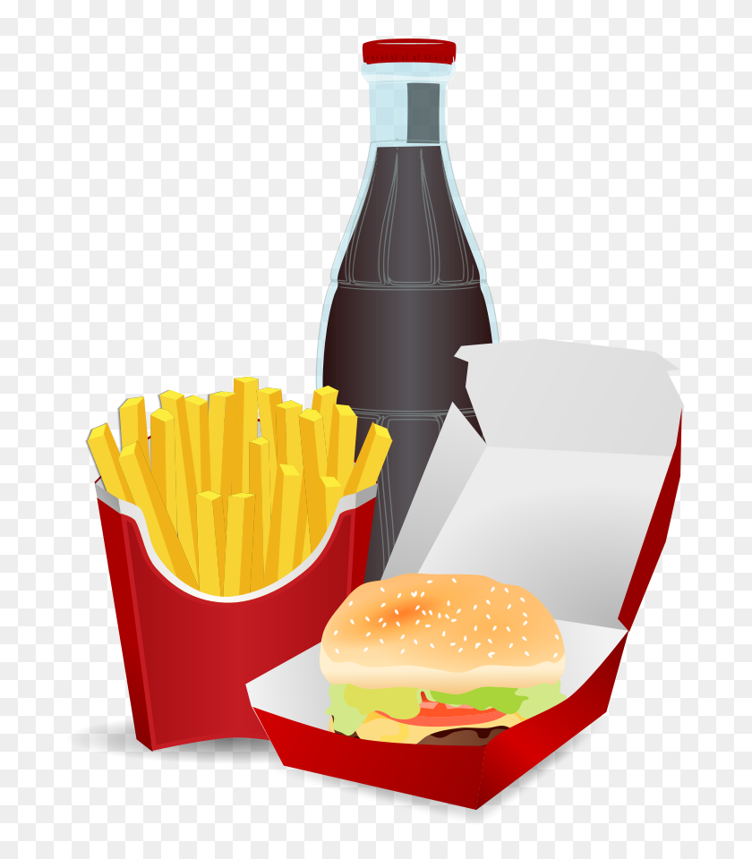 750x900 Sticky Website Menu Clipart, Vector Clipart Online, Royalty Free - Fries Clipart