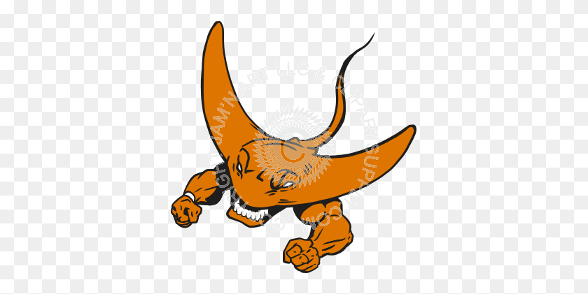 351x361 Stingray With Fists - Fists PNG