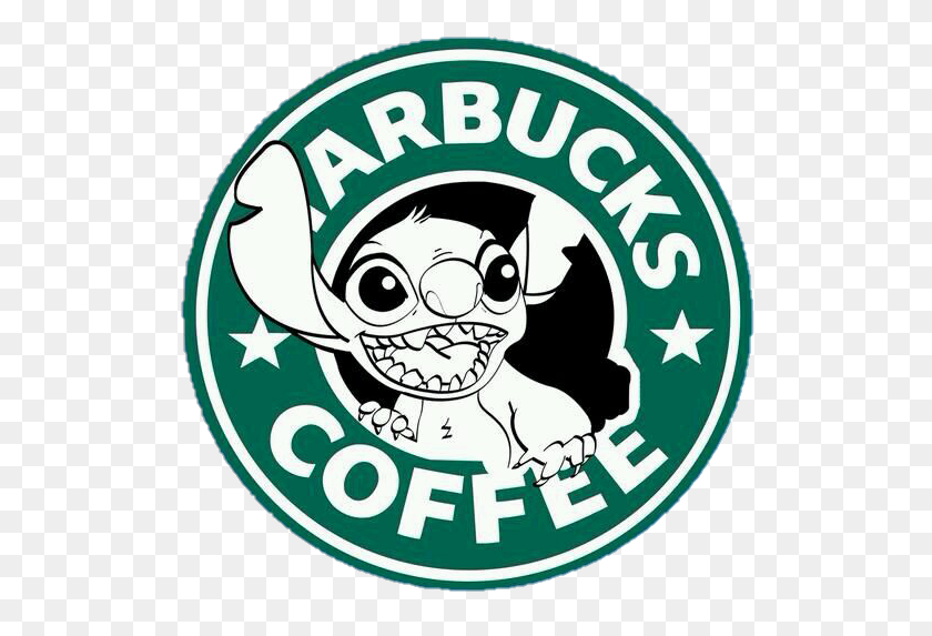 538x513 Stitch Starbucks Png Cute Logo Tumblr - Starbucks Logo PNG