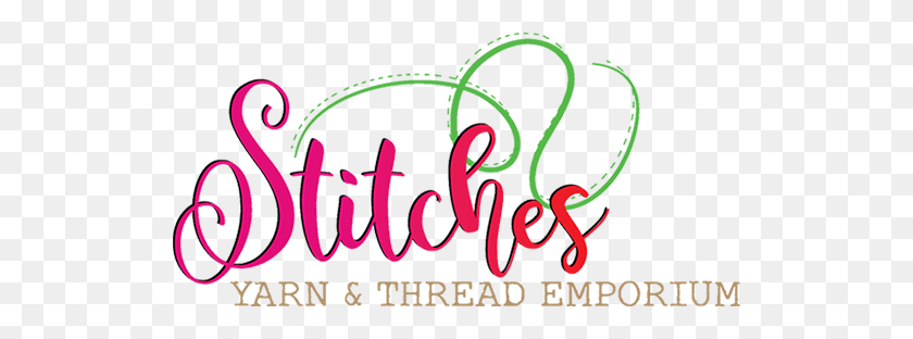 522x252 Stitches Yarn Thread Emporium - Yarn And Crochet Hook Clipart