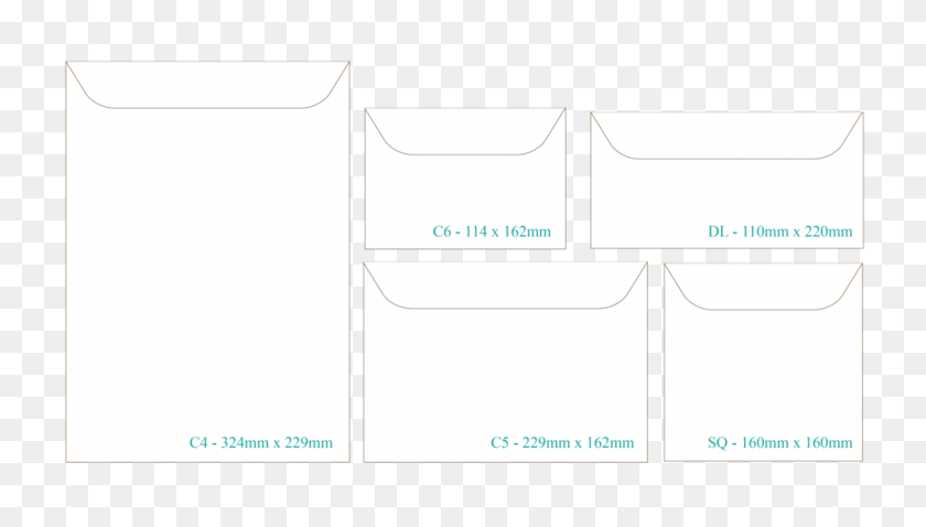 1000x537 Stock Envelopes The Papercafe - Envelope PNG
