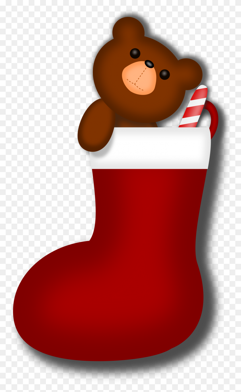 1432x2400 Stocking Clipart - Christmas Stocking Clipart