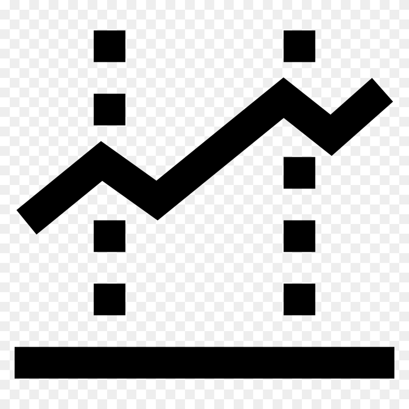1600x1600 Stocks Icon - Dotted Line PNG
