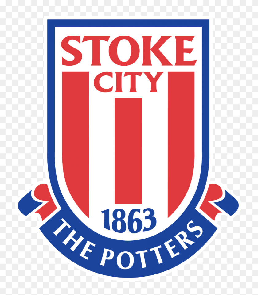 885x1024 Stoke City Football Club Logo - City Background PNG