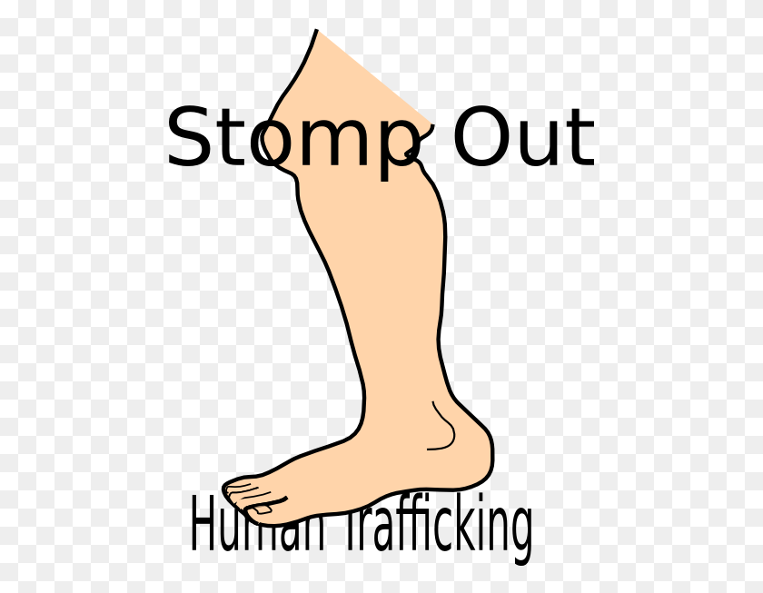 468x593 Stomp Out Human Trafficking Clip Art - Stomp Clipart