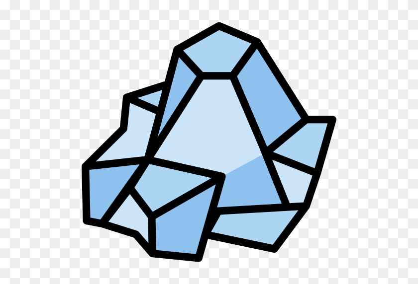 512x512 Stone Rock Png Icon - Iceberg PNG
