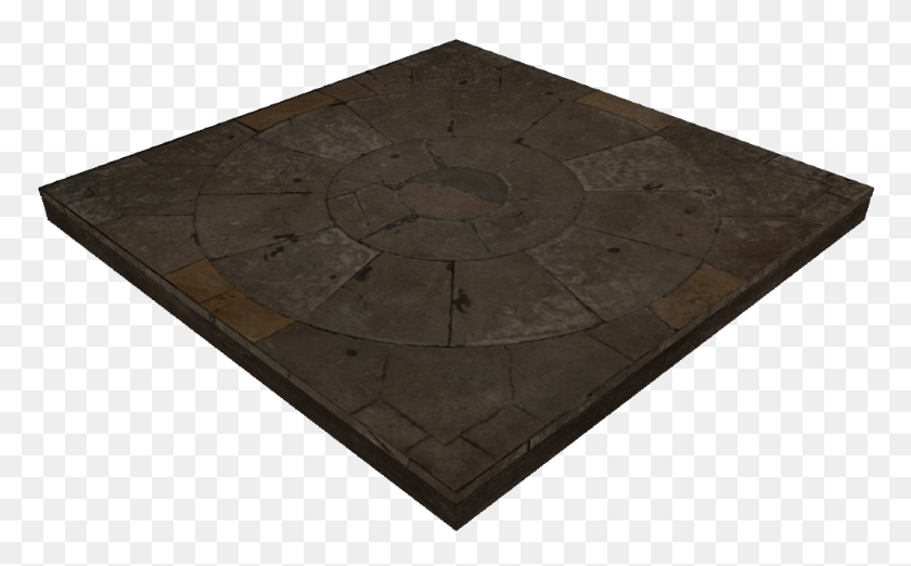 1023x606 Stone Slab Floor - Floor PNG