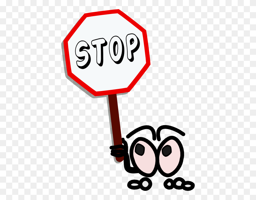 438x597 Stop Clip Art - What Do You Think Clipart