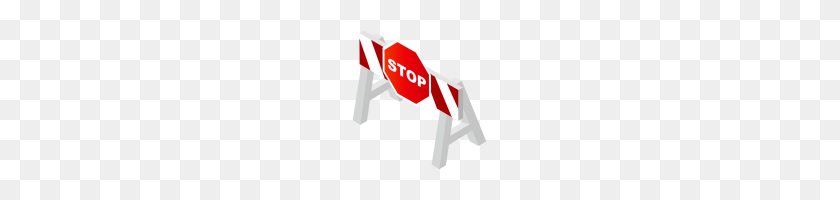 135x140 Stop Road Barricade Png Clip Art - Barricade Clipart