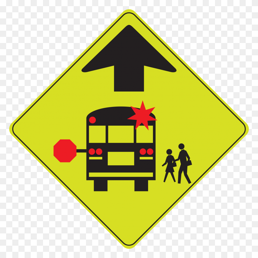 2176x2177 Остановить Школьный Автобус Клипарт, Изучить Картинки - Желтый Автобус Клипарт