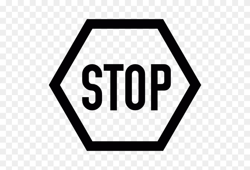 512x512 Stop Sign - Stop Sign PNG