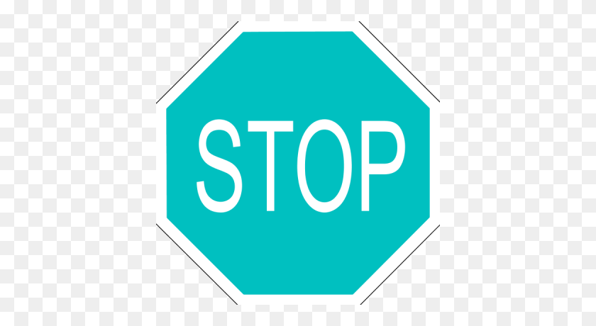 400x400 Stop Sign Clipart - Stop Sign Clip Art Free