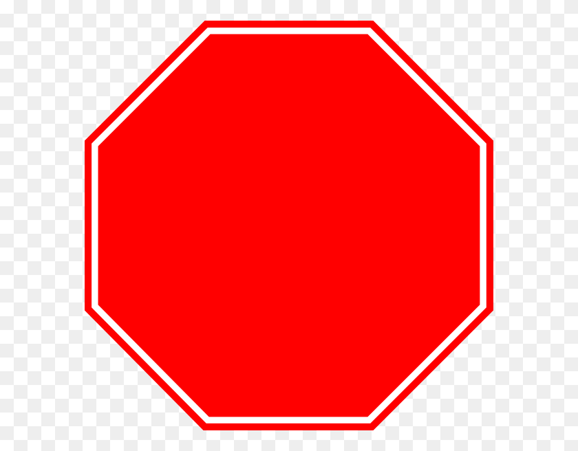594x596 Stop Sign Transparent Png Pictures - Blank PNG Image