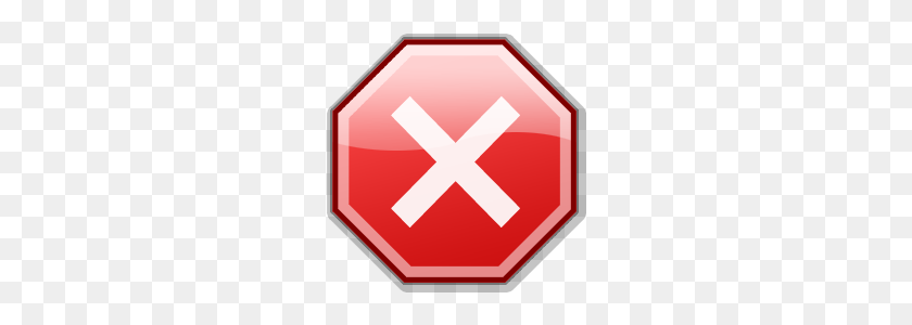 240x240 Stop X - X PNG