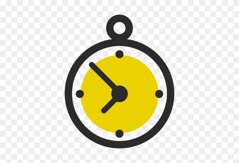 512x512 Stopwatch Colored Stroke Icon Sport Icons - Stop Watch PNG