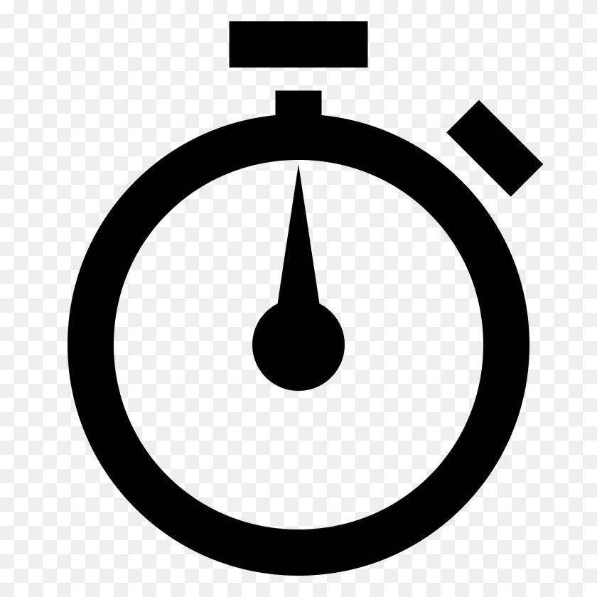 1600x1600 Stopwatch Icon - Stop Watch PNG