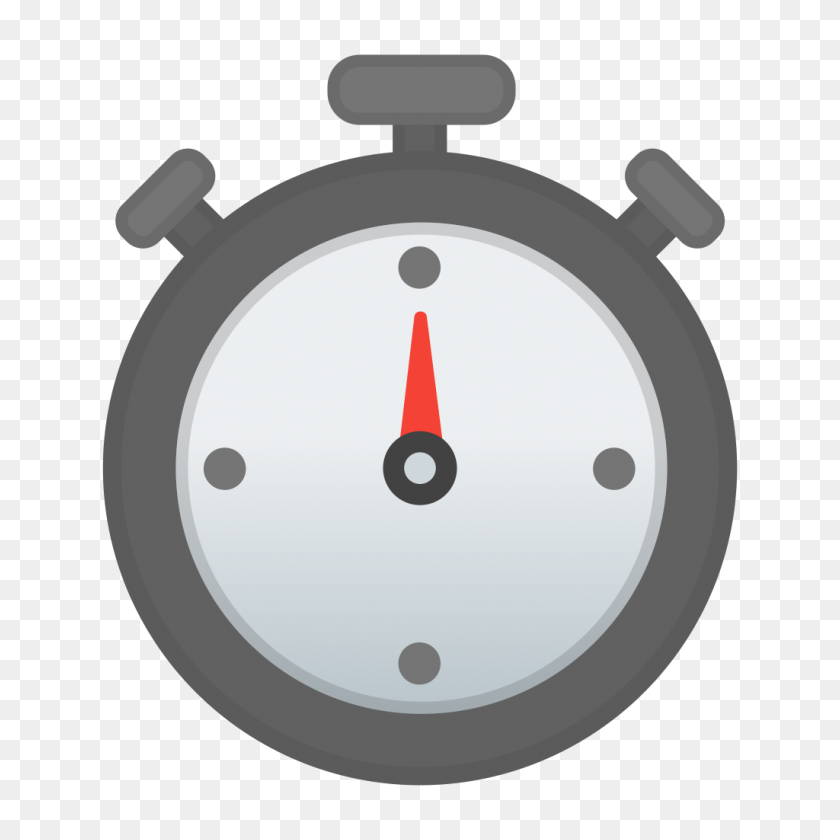 1024x1024 Stopwatch Icon Noto Emoji Travel Places Iconset Google - Stop Watch PNG