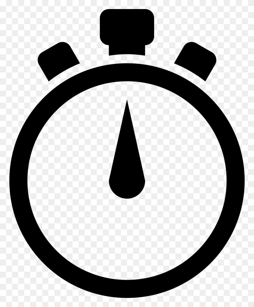 798x980 Stopwatch Png Icon Free Download - Stop Watch PNG