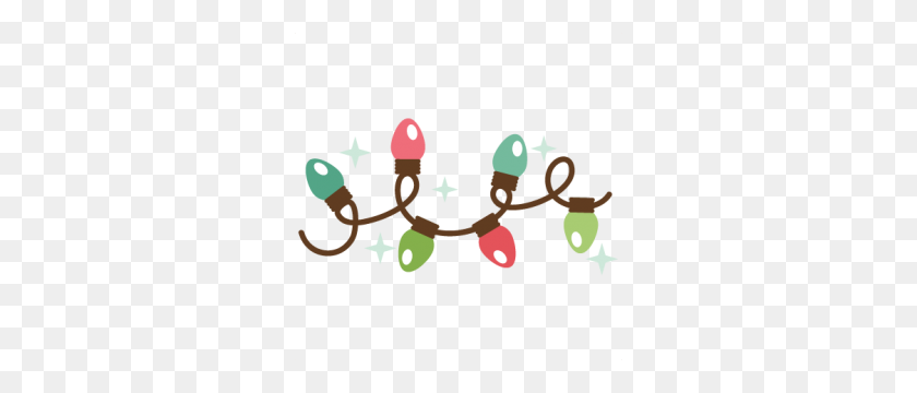 300x300 Store - String Of Christmas Lights Clipart