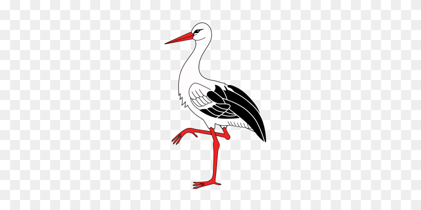 262x360 Stork Clipart - Stork Clipart