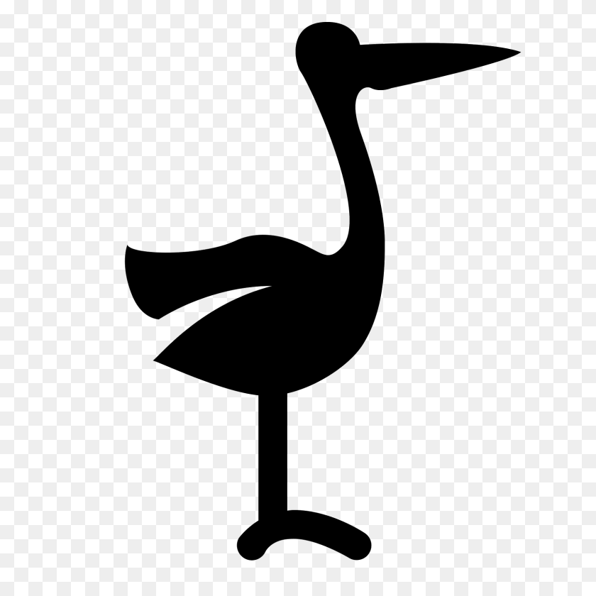 1600x1600 Stork Icon - Stork PNG
