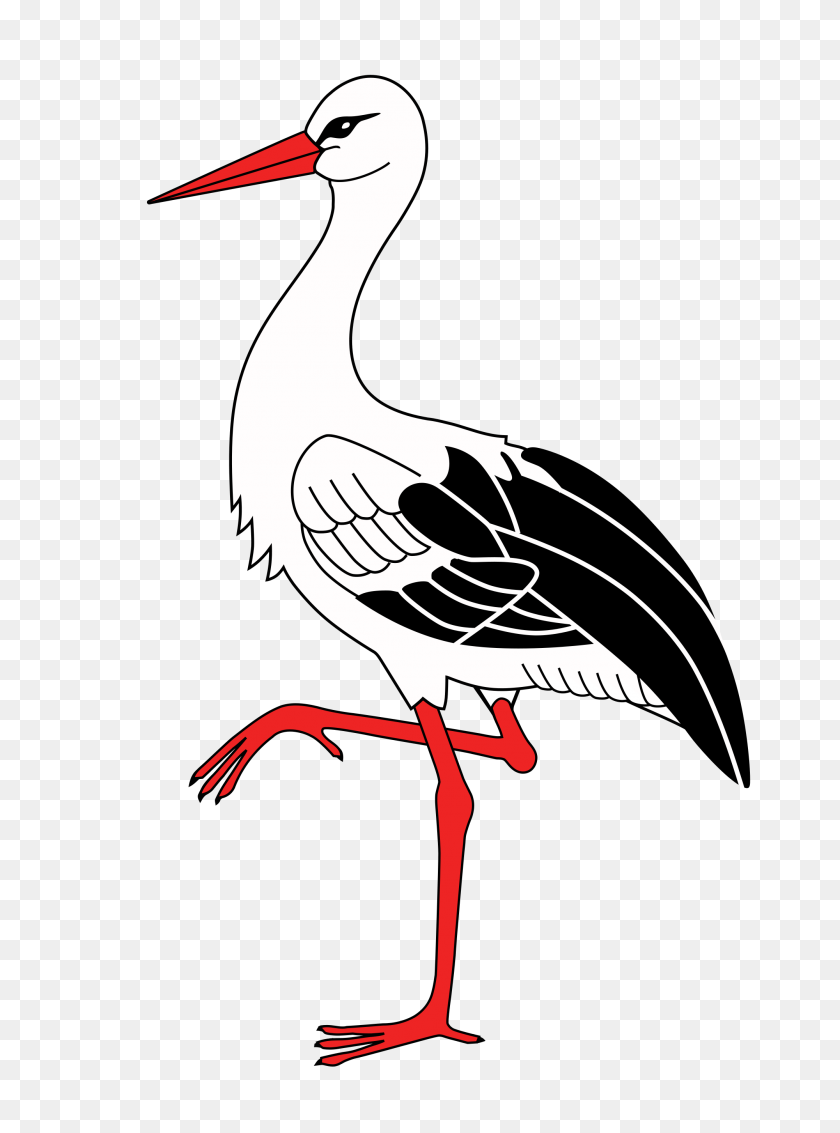 2000x2752 Stork Png Clipart Web Icons Png - Stork PNG