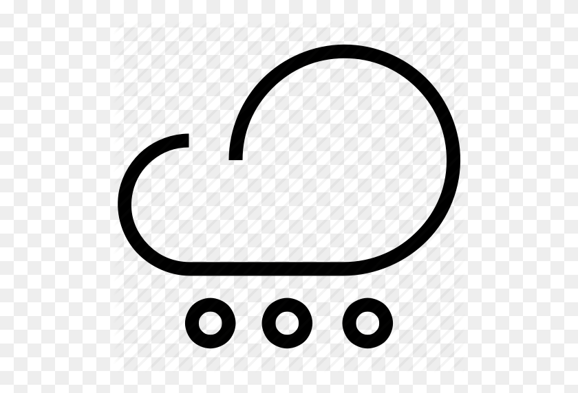 512x512 Storm Clipart Rainy Climate - Storm Clipart Black And White