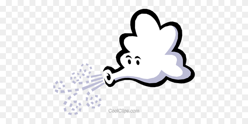 480x360 Storm Clouds Royalty Free Vector Clip Art Illustration - Storm Clipart
