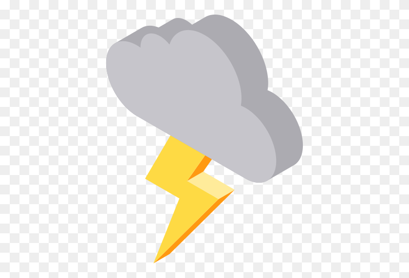 512x512 Storm Thunder Png Icon - Thunder PNG
