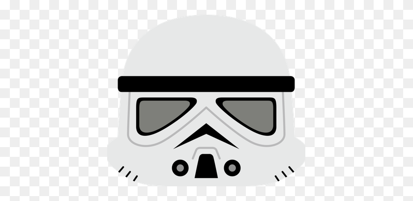 403x350 Storm Trooper Helmet - Star Wars Stormtrooper Clipart