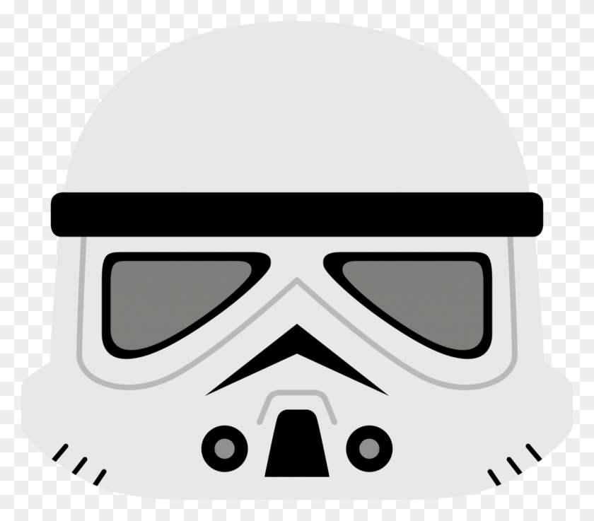 1024x889 Storm Trooper Helmet - Yoda Clipart