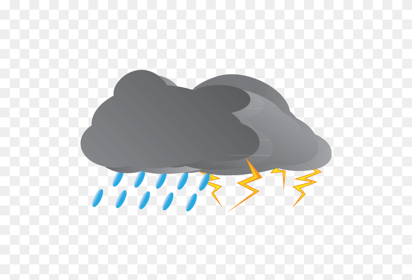 512x512 Storm, Weather Icon - Storm PNG