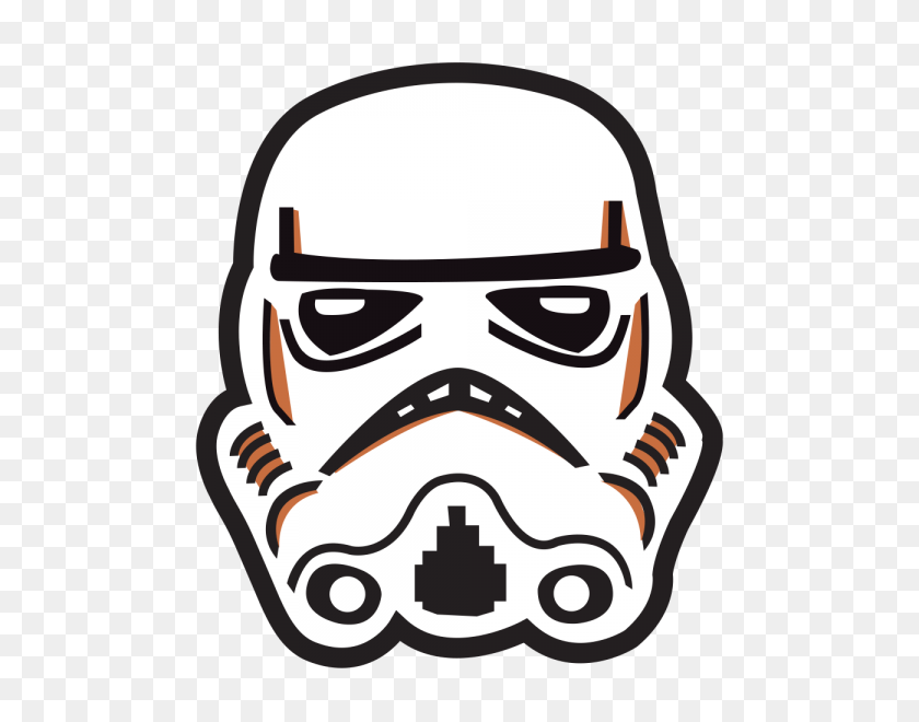 600x600 Stormtrooper Clipart Black And White Nice Clip Art - Stormtrooper Clipart
