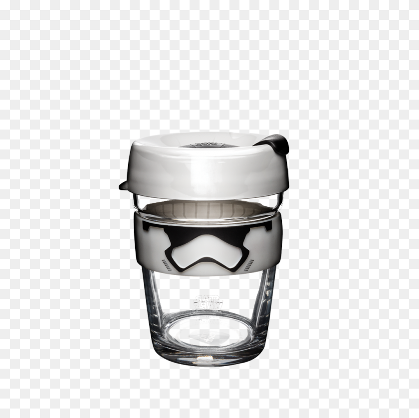 1000x1000 Stormtrooper Star Wars Glass Reusable Coffee Cup Keepcup - Storm Trooper PNG