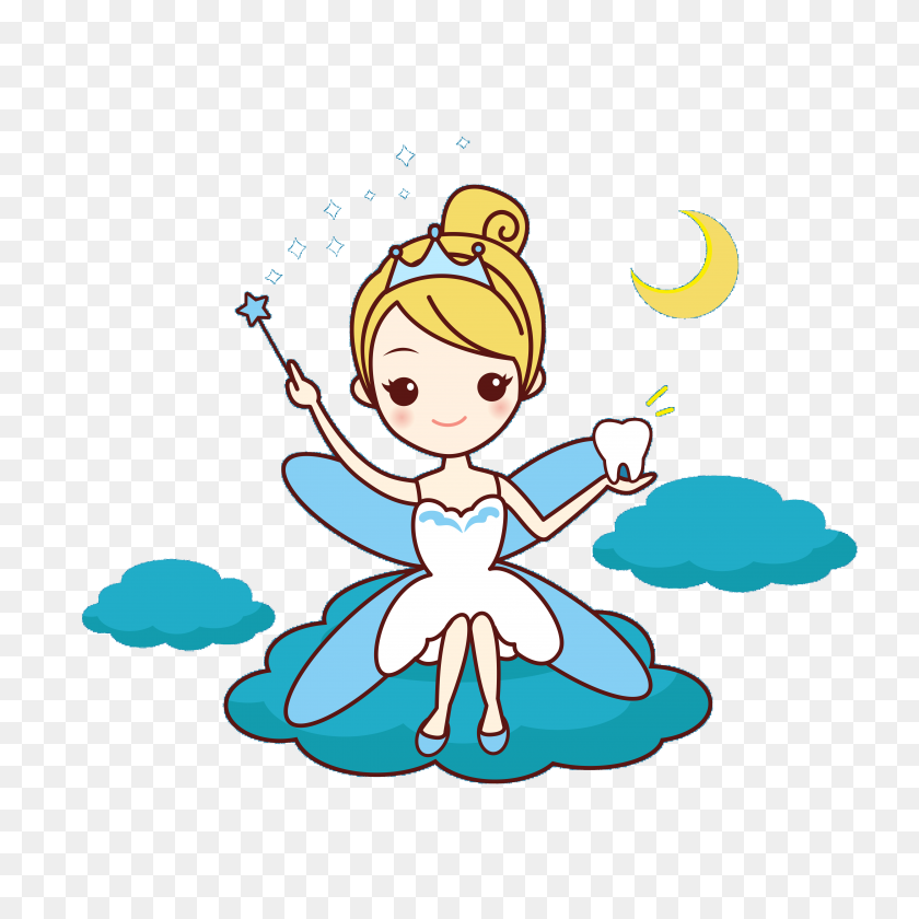 5000x5000 Story Time - Clip Art Tooth Fairy