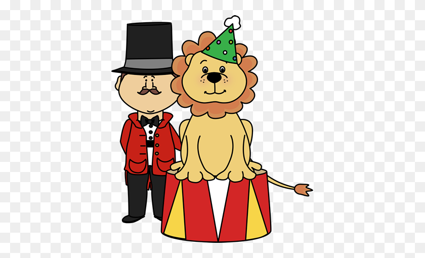 399x450 Storytime Is A Circus This Week! Mr Ken The Librarian - Circus Lion Clipart