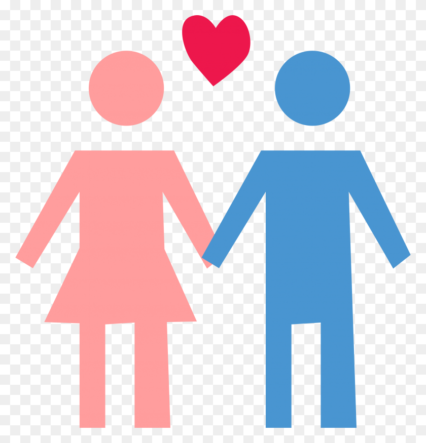 2296x2400 Straight Couple Icons Png - Couple PNG