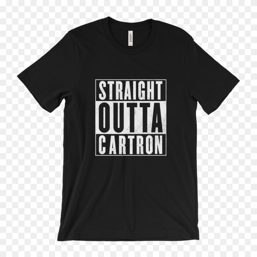 1000x1000 Straight Outta Cartron Absolute Daftees - Прямо Прочь Png