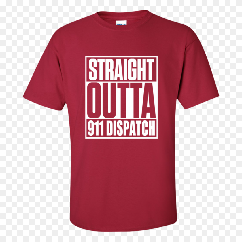 1024x1024 Straight Outta Dispatch Camiseta Teeholic - Straight Outta Png