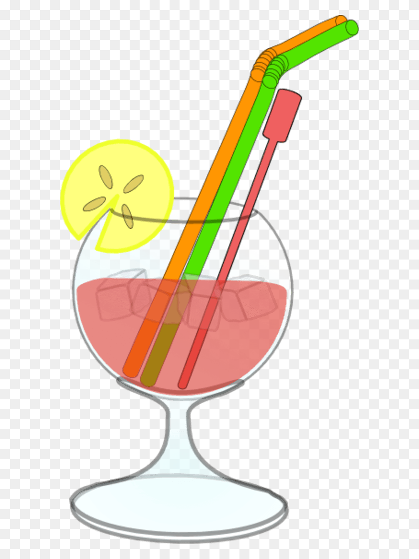 600x1060 Straw Cliparts - Cup With Straw Clipart